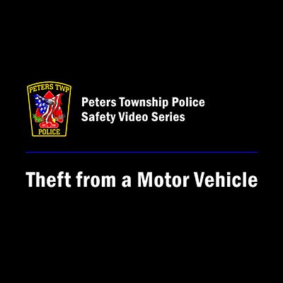 Theft from a Motor Vehicle