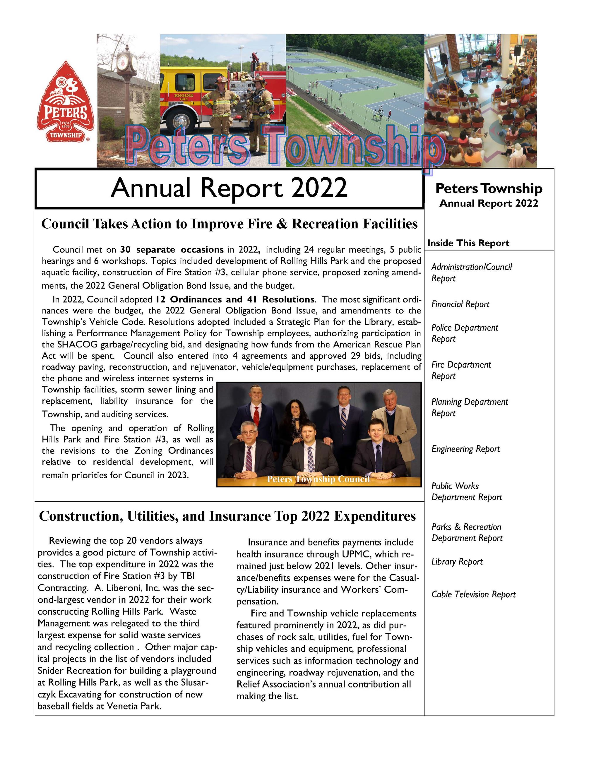 Pages from Administration - 2022 Annual Report Opens in new window