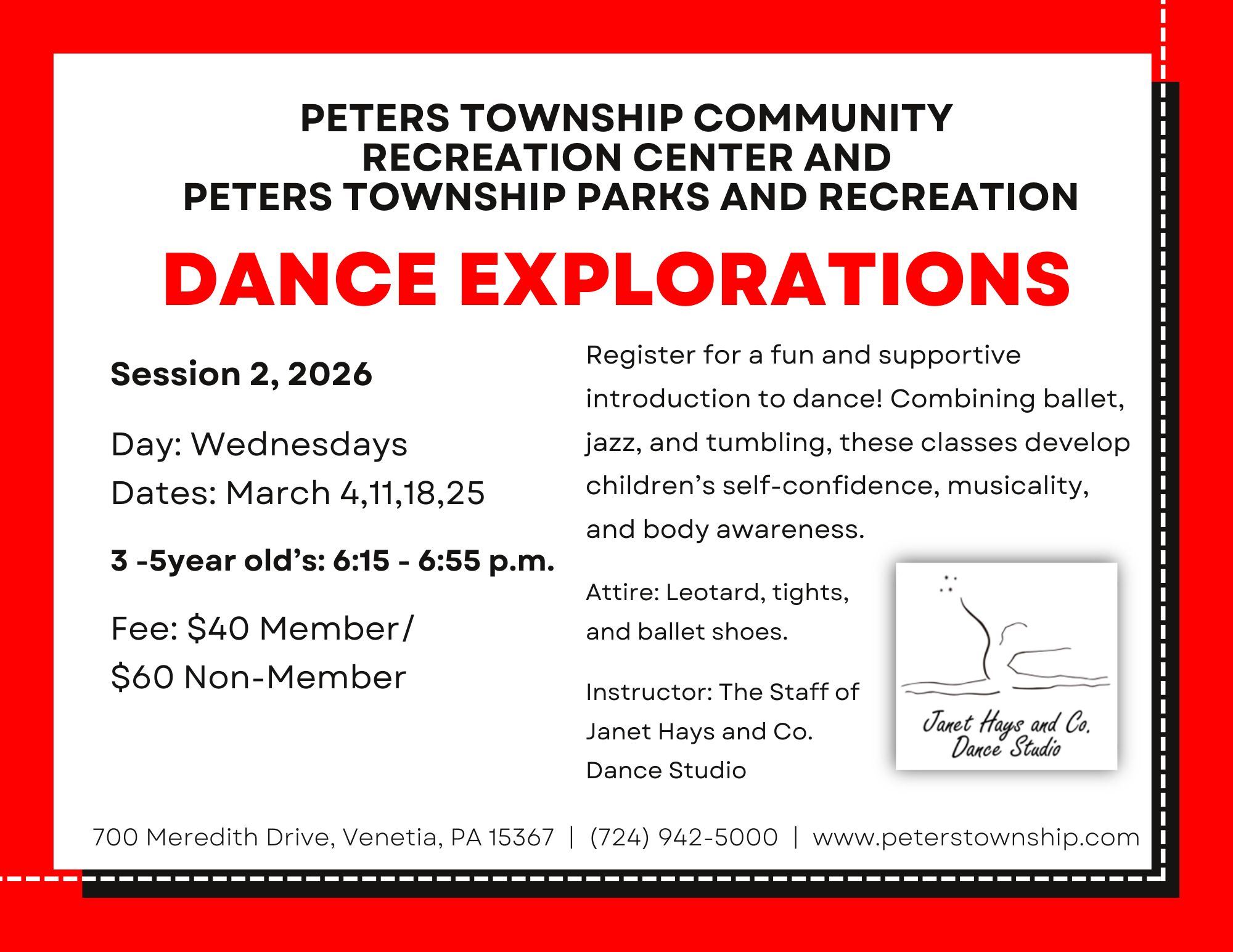 Dance Explorations Session 1