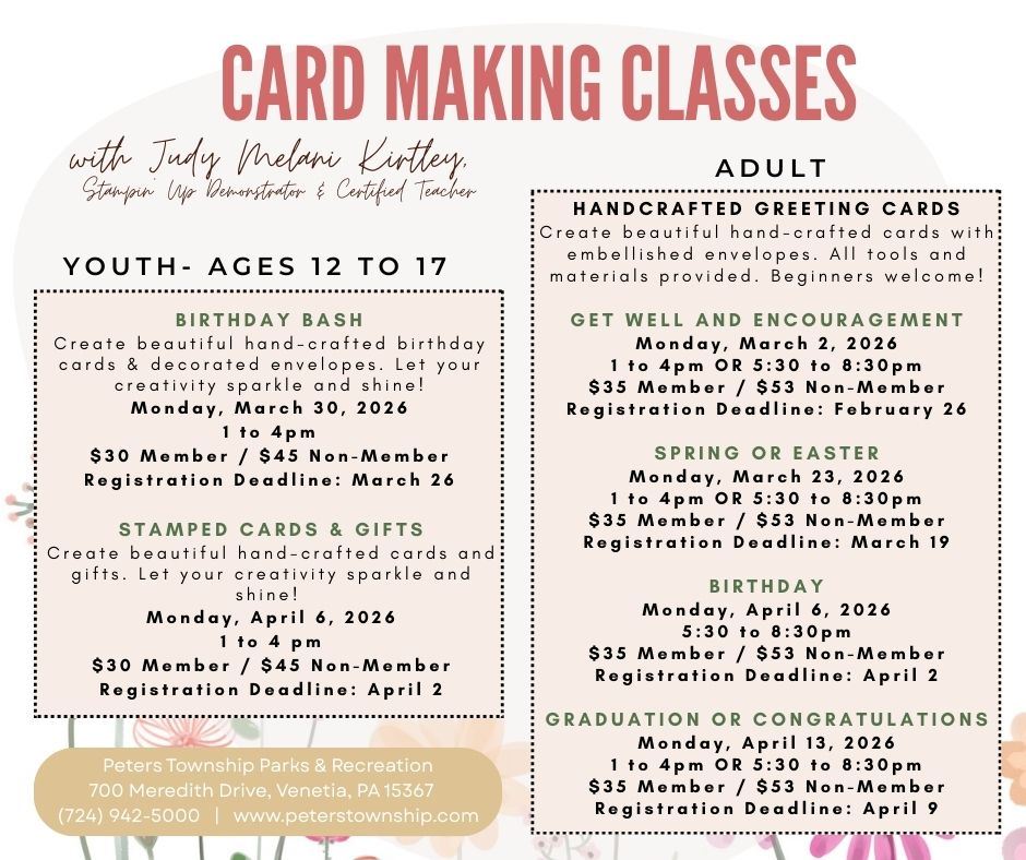 Card Making Session 2