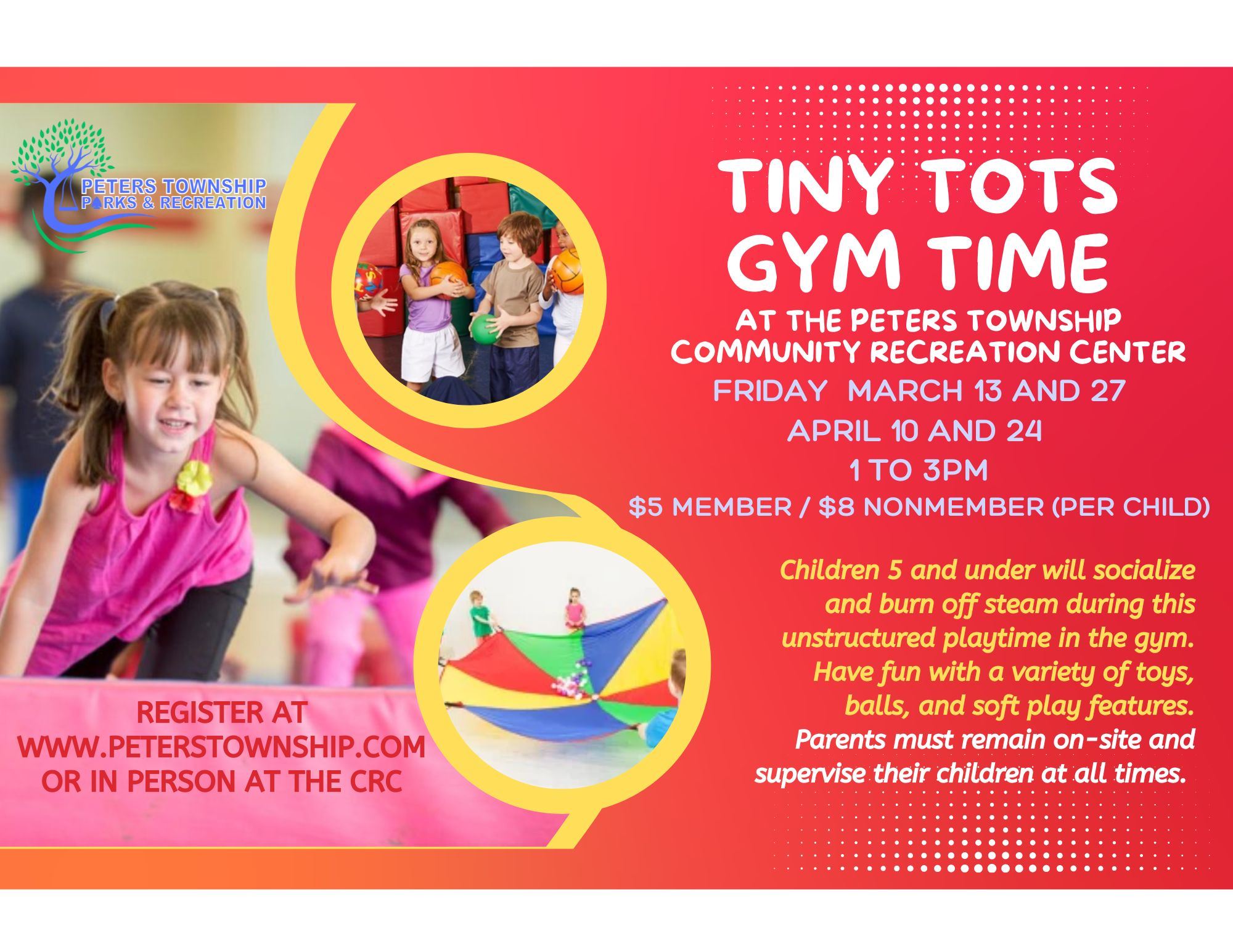 Tiny Tots Gym Time Session 2